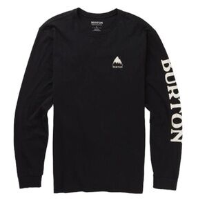 Burton Elite Long Sleeve T-Shirt - True Black size L